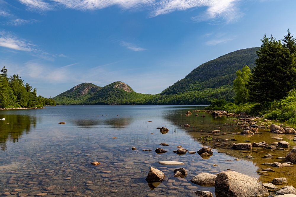 Jordan Pond in Acadia National Park-Maine-USA